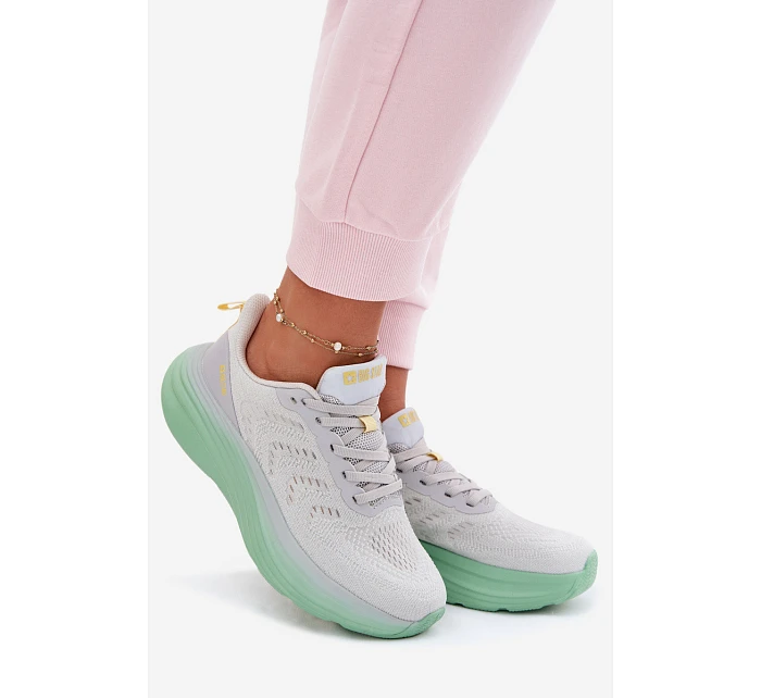 Dámské sportovní boty Big Star model 22073672 šedé - Big Star Shoes