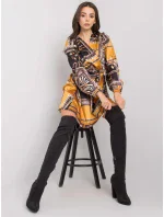 Sukienka LC SK 22K model 20961767 czarno żółty - FPrice