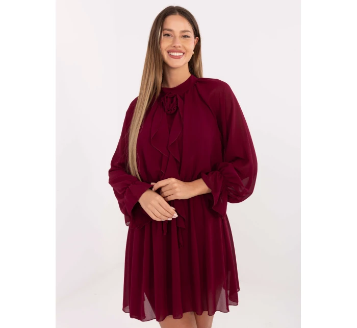 Šaty MI SK A1554.26 bordó