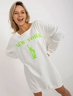 Mikina VI BL 3212.15X bílo-zelená