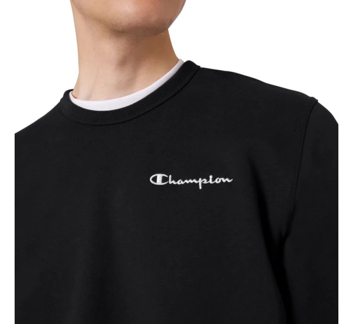 Pánská mikina Champion Crewneck Sweatshirt black 221792 KK001 pánské