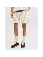 Jack&Jones pánské pruhované šortky JPSTJAIDEN COBA STRIPE JOG SHORTS REG SN 12274413 Antique White Stripes