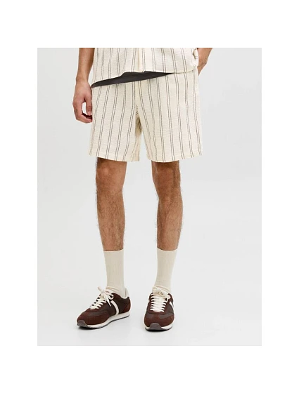pánské pruhované šortky   SHORTS SN  White s model 22199559 - Jack&Jones