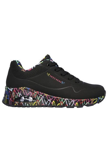 Dámské boty Skechers UNO LOVING LOVE 155506 BBK Dámské boty Skechers UNO LOVING LOVE 155506 BBK