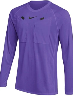 Pánské tričko Nike Dri-FIT Referee III s dlouhým rukávem, fialové, HV8326, velikost 560 M