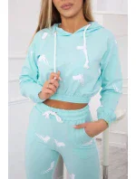 Sada s potiskem pistole mint Sada s potiskem pistole mint