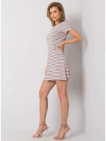 Šaty TW SK G 076.81P bílá a červená