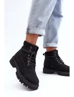 Dámské zateplené boty Black Cross Jeans Dámské zateplené boty Black Cross Jeans