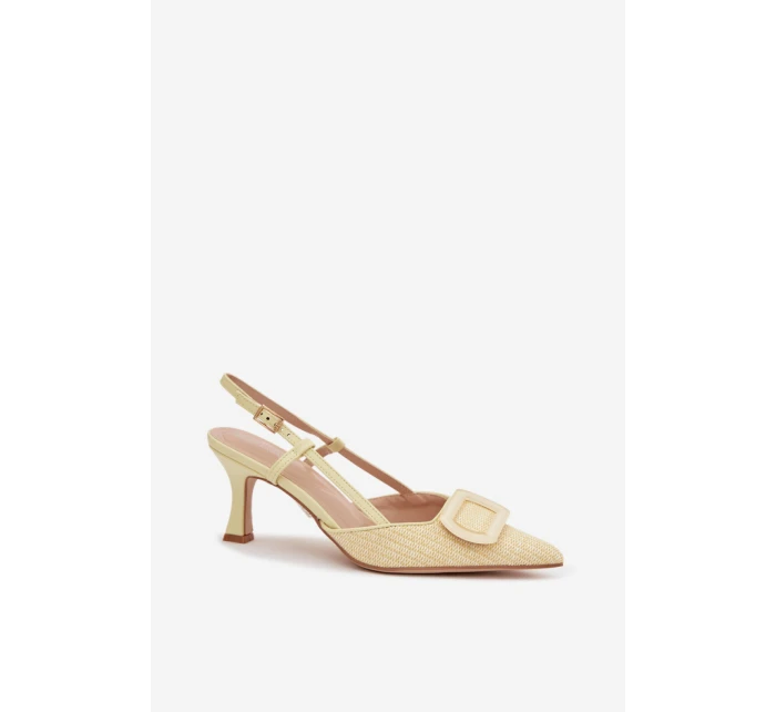 Sandály na podpatku  model 225206 Step in style