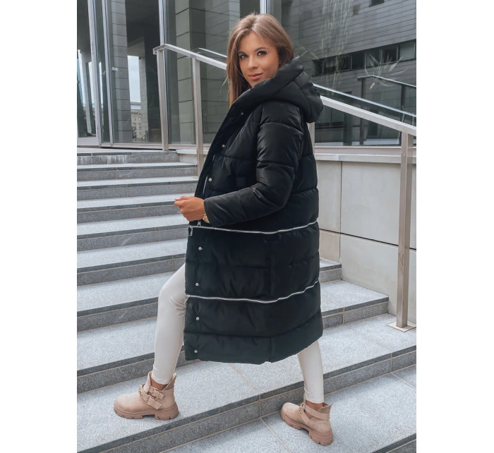 Dámská zimní bunda DIAMON PREMIUM černá FashionStreet TY2956 Dámská zimní bunda DIAMON PREMIUM černá FashionStreet TY2956