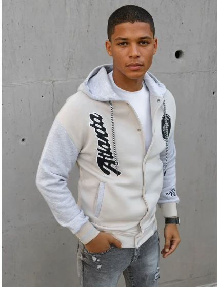 FashionStreet pánská velbloudí mikina na zip BX5452