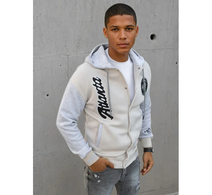 FashionStreet pánská velbloudí mikina na zip BX5452