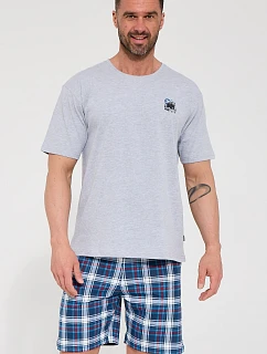 Pyžamo Cornette 326/340 Grizzly 2 kr/r S–2XL