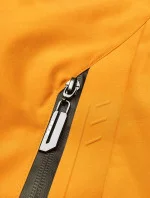 Pánská žlutá sportovní bunda s kapucí model 18311037 - J.STYLE Pánská žlutá sportovní bunda s kapucí model 18311037 - J.STYLE