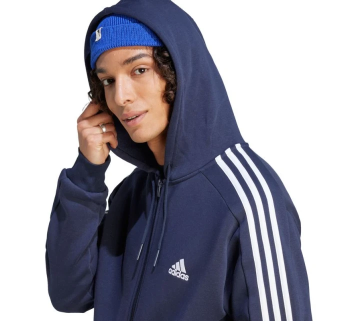Adidas Essentials Fleece 3-Stripes Full-Zip Jr mikina IJ6478 pánské