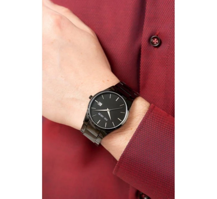 Pánské hodinky PAUL LORENS PL20015B-1A5 + BOX