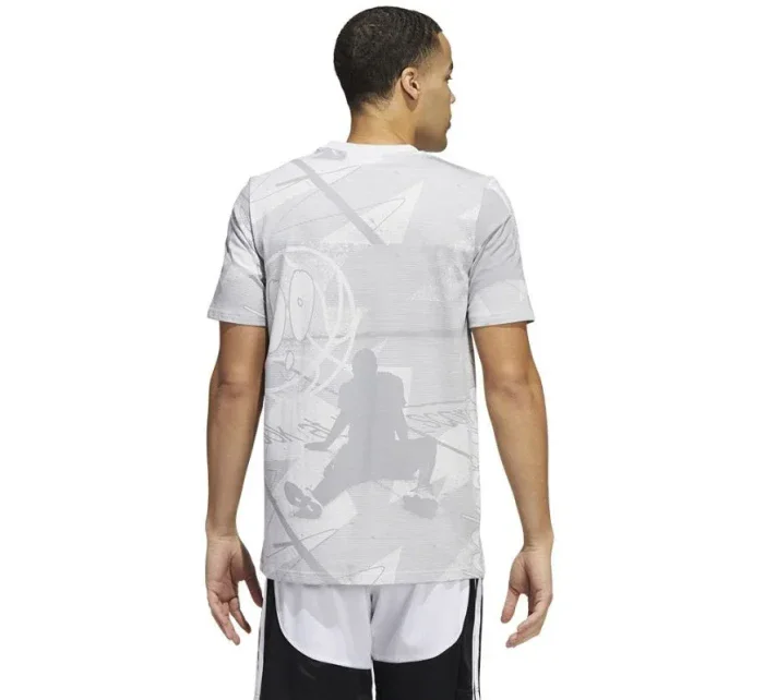 Pánské tričko Iginite Aop Tee M HL0087 - Adidas