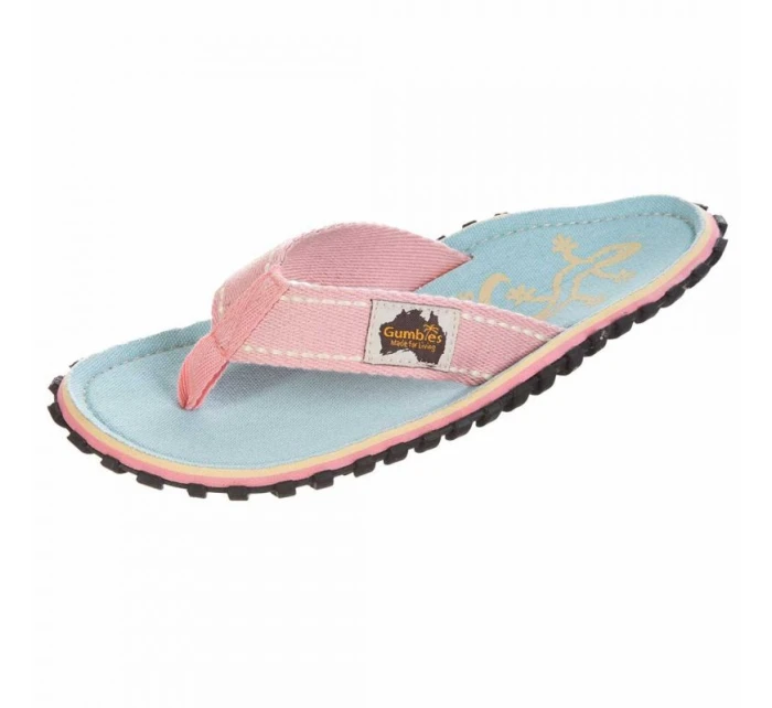 Žabky Gumbies Islander Canvas Flip Flops W G-IS-WN-GHE