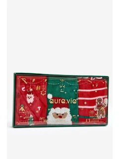 Vánoční sada model 21643982 ponožek - Aura.via