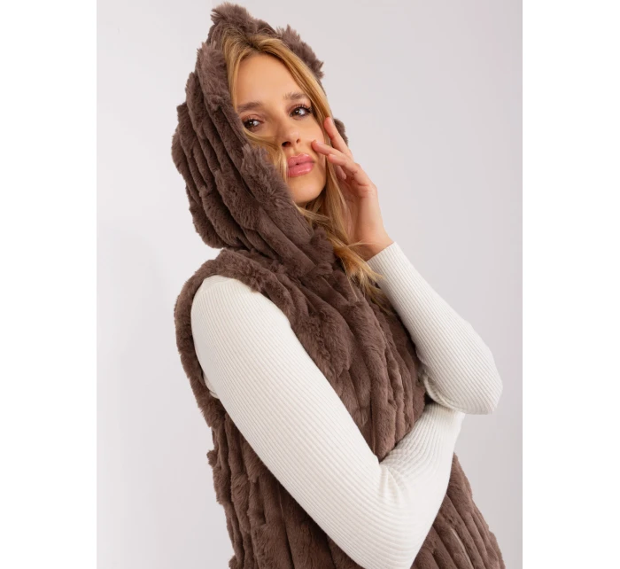 Kamizelka AT KZ brązowy model 19367716 - FPrice Kamizelka AT KZ brązowy model 19367716 - FPrice