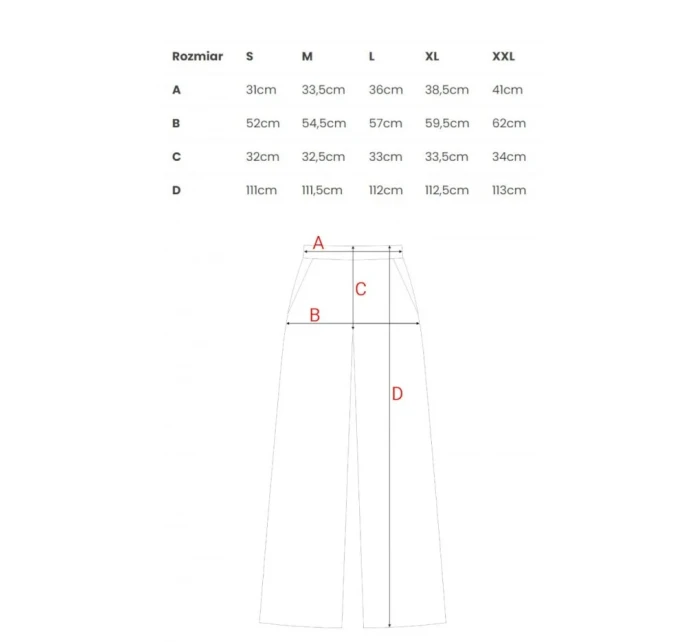 model 21136167 Široké kalhoty krepová růžová - Moe model 21136167 Široké kalhoty krepová růžová - Moe