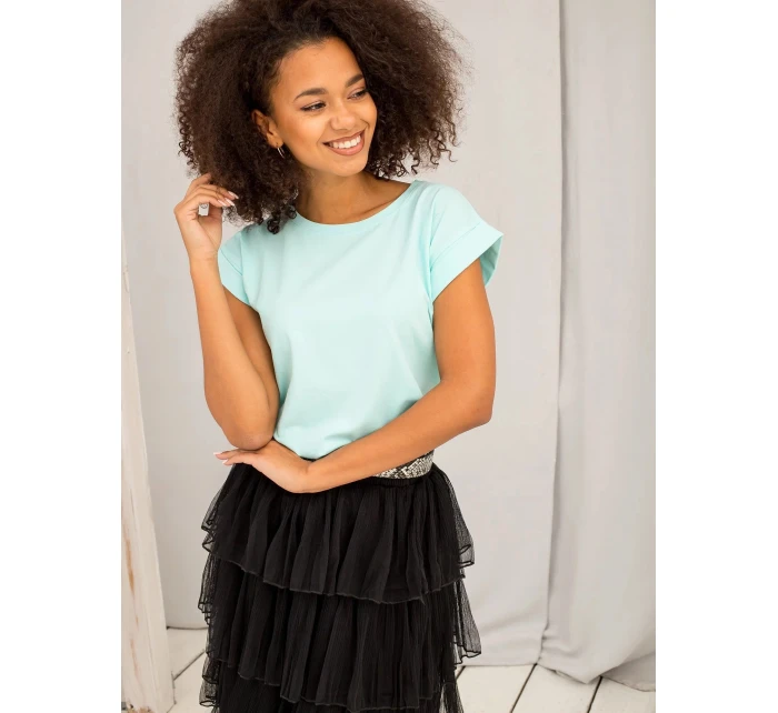 Dámské tričko RV TS 4833.70P mentolové - Basic