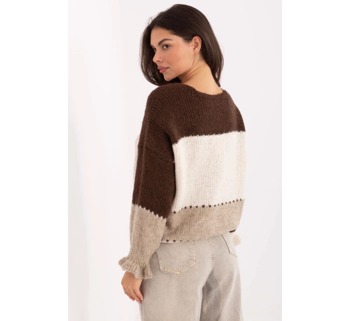 Svetr na zapínání model 218239 Rue Paris Svetr na zapínání model 218239 Rue Paris