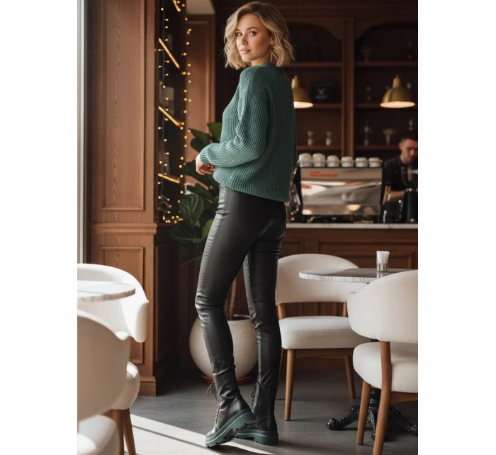 Dámské vázané boty černé Dstreet model 21994896 - FashionStreet