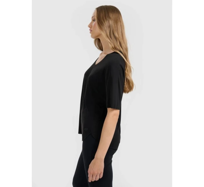 Dámské modalové tričko oversize 4F 4FRAW25TTSHF3283-21S