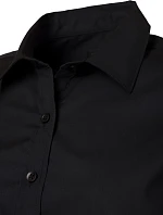 JN 677 Popelínová halenka s dlouhým rukávem model 22436583 steel - Daiber JN 677 Popelínová halenka s dlouhým rukávem model 22436583 steel - Daiber