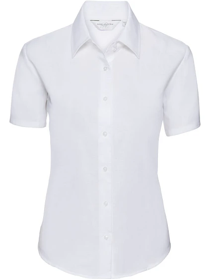 Russell Athletic 933F Halenka Oxford s krátkým rukávem 11.933F white Russell Athletic 933F Halenka Oxford s krátkým rukávem 11.933F white
