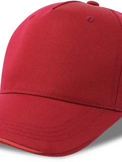 Atlantis Headwear Recy Five Italia 5 panelová kšiltovka 33.0281 red