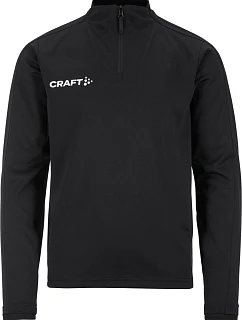Craft Teamwear Evolve 2.0 Half Zip Jr Dětská tréninková bunda s 1/4 zipem 82.4764 black