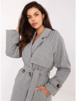 Płaszcz IT PL model 21302313 biało szary - FPrice