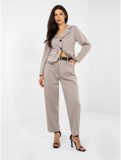 Spodnie IT SP model 21946637 ciemny bezowy - FPrice