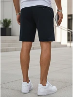 Pánské teplákové kraťasy s tkaničkami, tmavě modré, FashionStreet SX2584
