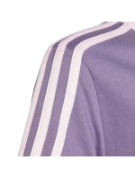 Adidas Essentials 3-Stripes Cotton Loose Fit Boyfriend Tee Jr IL3276 Tričko s proužky