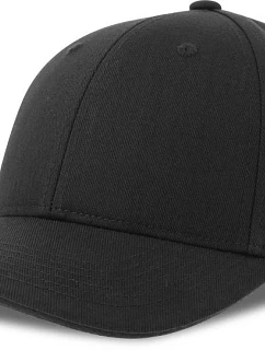Atlantis Headwear Liberty Sandwich-S 6 panelová baseballová kšiltovka 33.0251 black/black