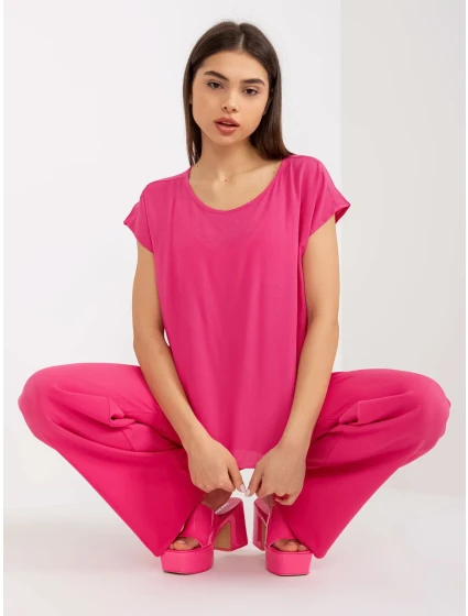 Halenka model 18449615 tmavě růžová - FPrice