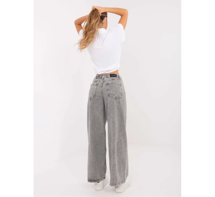 Spodnie model 21236045 szary - FPrice Spodnie model 21236045 szary - FPrice