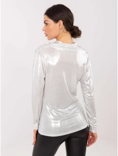 Bluzka DHJ BZ model 20606074 srebrny - FPrice