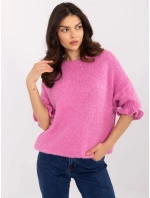 Sweter MI SW model 20913002 różowy - FPrice Sweter MI SW model 20913002 różowy - FPrice