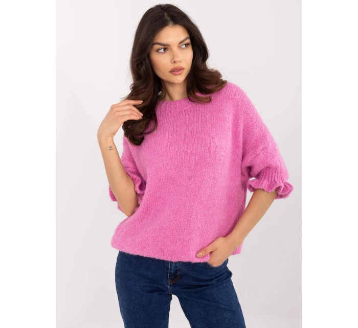Sweter MI SW model 20913002 różowy - FPrice Sweter MI SW model 20913002 różowy - FPrice