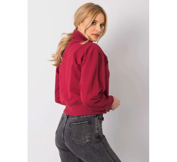 Mikina RV BL 6263.86P kaštanová