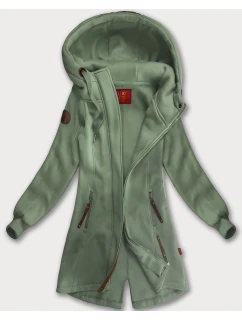 dlouhá dámská mikina s kapucí model 21240168 - LHD