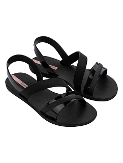 Ipanema boty dámské sandály Vibrant fashionable comfortable black dámské