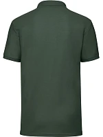 65/35 Pique Polo Piqué polo model 22531138 bottle green - Fruit of the Loom