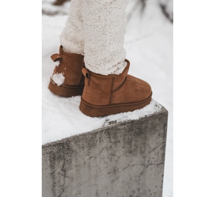 Dětské sněhové boty zateplené Camel Nallita Dětské sněhové boty zateplené Camel Nallita