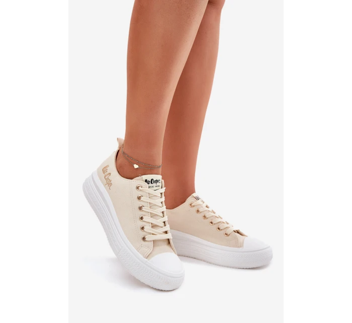 Dámské Tenisky Na Platformě Béžové model 21698753 - Lee Cooper