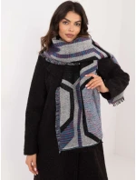 Šála AT SZ model 20595612 šedá černá - FPrice